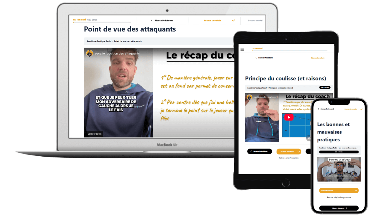 tactique padel en ligne
